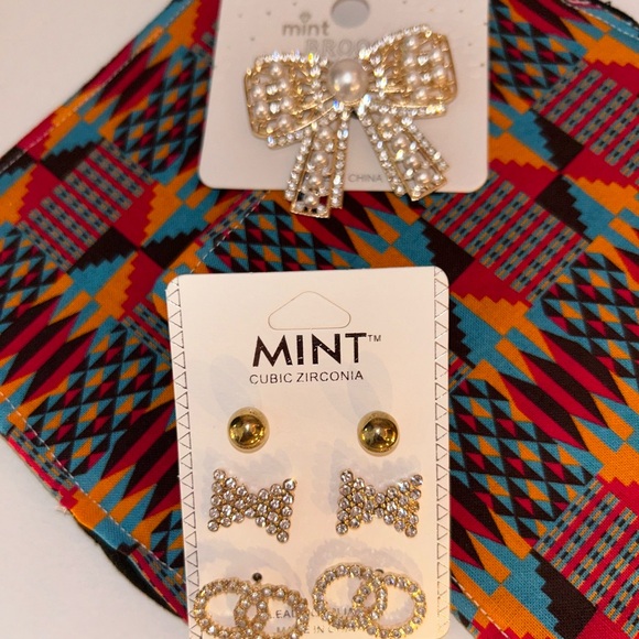 Earring and Brooch Bundle, NWT. - Picture 2 of 4